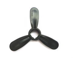 Duplo, Aircraft Propeller Rotor 3 Blade, 4 Diameter, Large Hole