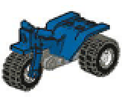 Riding Cycle Tricycle with Dark Gray Chassis & White Wheels