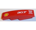 Slope, Curved 4 x 1 with Shell Logo, 'acer', 'MAHLE', 'OMR', 'SKF' and 'brembo' Pattern Model Left Side (Sticker) - Sets 8168 / 8185