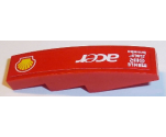 Slope, Curved 4 x 1 with Shell Logo, 'acer', 'MAHLE', 'OMR', 'SKF' and 'brembo' Pattern Model Right Side (Sticker) - Sets 8168 / 8185