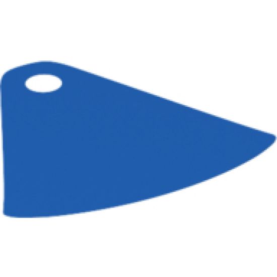 Minifigure, Body Wear Cape Cloth, Round Bottom and Top Hole