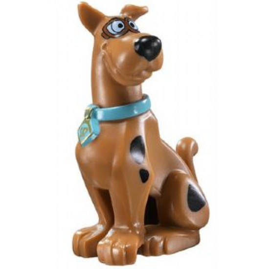 Dog, Great Dane Scooby-Doo Sitting with Pilot Goggles Pattern (20690pb01 / 20691pb01)