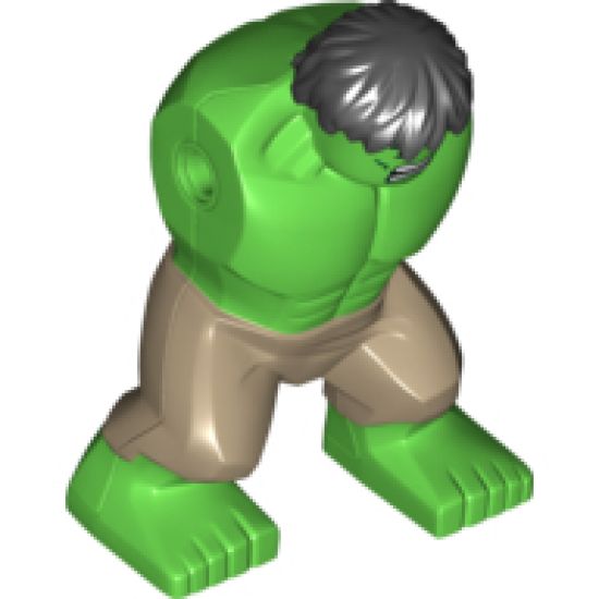 Body Giant, Hulk with Dark Tan Pants Pattern