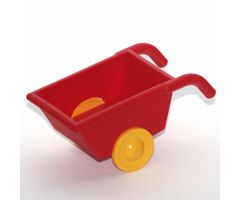 Duplo, Figure Wear & Utensil Wheelbarrow with Thin Yellow Wheels