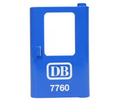 Door 1 x 4 x 5 Train Right with White 'DB 7760' Pattern (Sticker) - Set 7760