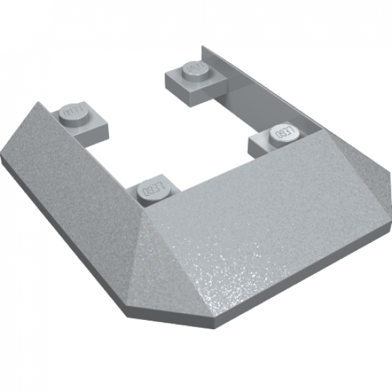 Wedge 6 x 6 Cutout (Train Roof)