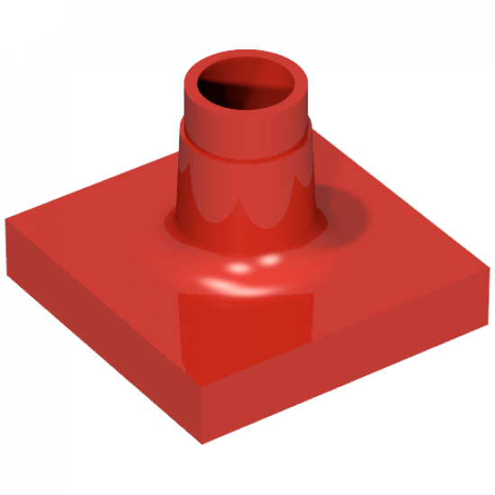 Duplo Support Sign Post Short - Thin Base