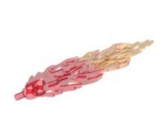 Bionicle Weapon Glatorian Flame Sword with Marbled Yellow Tip Pattern