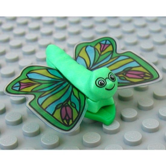 Animal, Air Butterfly Large / Human Hair Clip (Belville) - Flower Wings