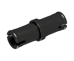 Technic, Pin with Friction Ridges Lengthwise without Center Slots