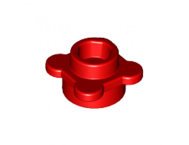 Plate, Round 1 x 1 with Flower Edge (4 Knobs / Petals)