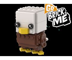 GoBrickMe American Bald Eagle