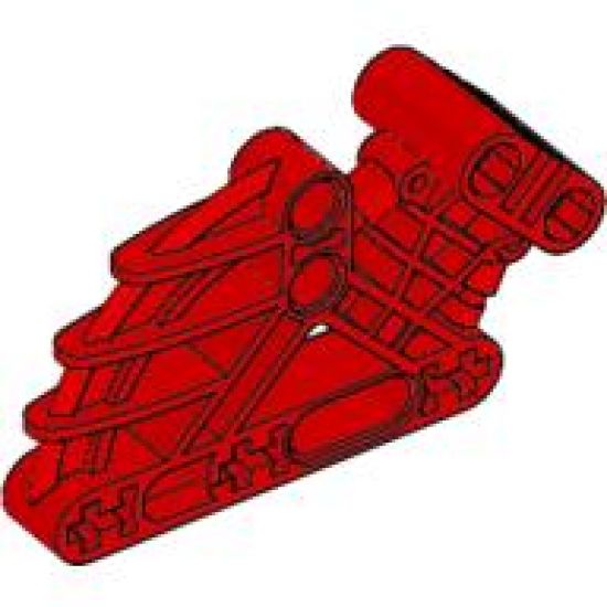 Bionicle Bohrok Rib Cage, Liftarm 2 x 4 x 7 Angled