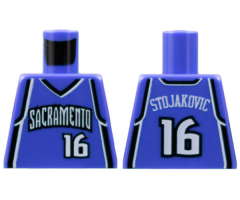 Torso NBA Sacramento Kings #16 Pattern