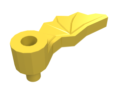 Minifigure, Headgear Accessory Plume Dragon Wing Right