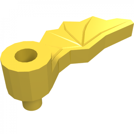 Minifigure, Headgear Accessory Plume Dragon Wing Right