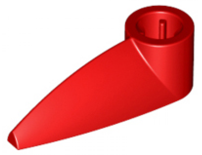 Bionicle 1 x 3 Tooth with Axle Hole