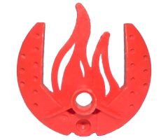 Bionicle Weapon 5 x 5 Shield with Flames