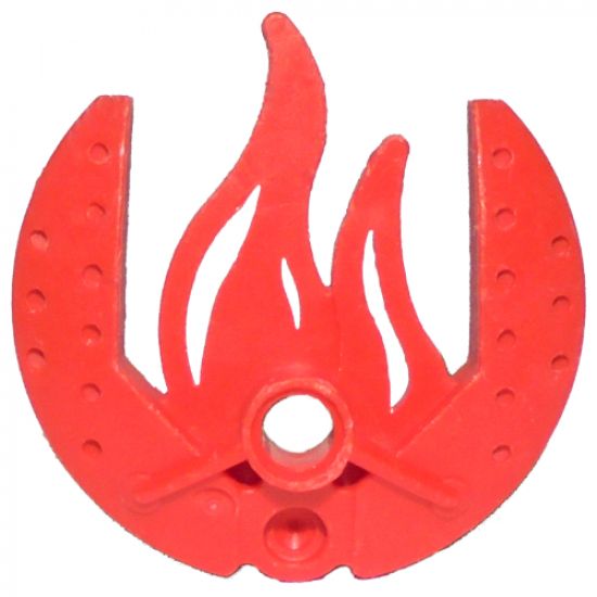 Bionicle Weapon 5 x 5 Shield with Flames