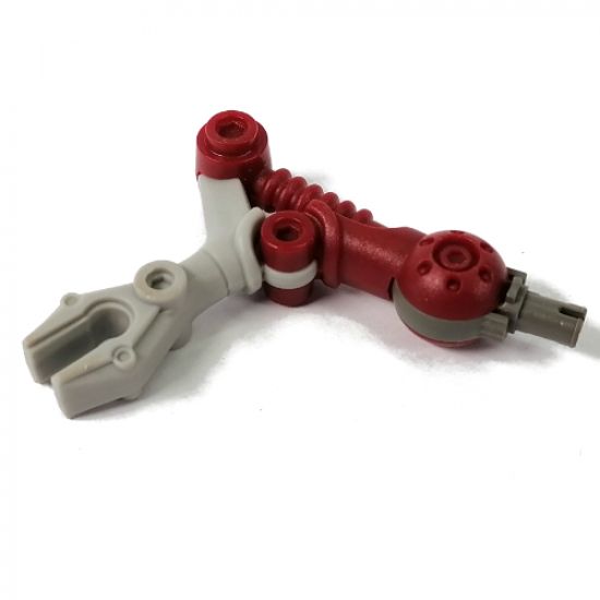 Galidor Limb Arm Gorm with Light Gray Mechanical Grabber, with 1 Dark Gray Pin