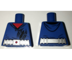 Torso Spider-Man Costume 7 Hoodie and Black Spider Pattern