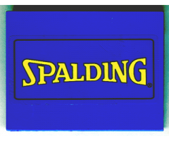 Slope 10 6 x 8 with Yellow Spalding Pattern (Sticker) - Set 3432