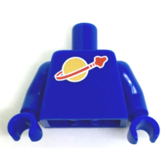 Torso Space Classic Moon Logo High on Torso Pattern, Inside with Ribs (second reissue) / Blue Arms / Blue Hands