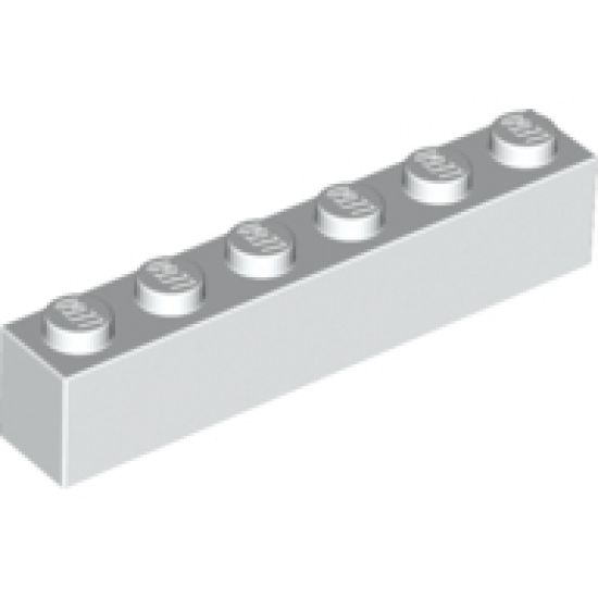 Brick 1 x 6 with Black 'AUTOMATIEK' Pattern