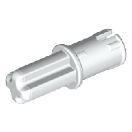 Technic, Axle 1 with Pin with Friction Ridges Lengthwise