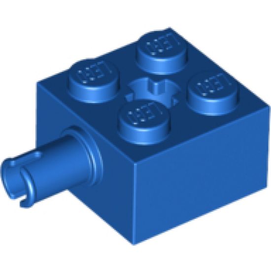 Brick, Modified 2 x 2 with Pin and Axle Hole