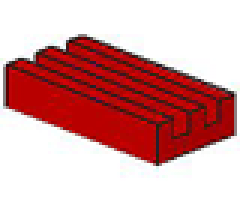 Tile, Modified 1 x 2 Grille (Undetermined Type)