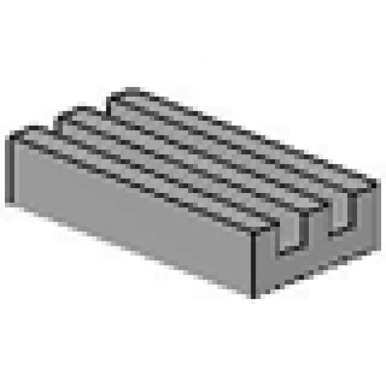 Tile, Modified 1 x 2 Grille (Undetermined Type)