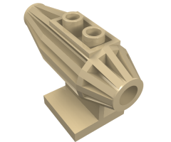 Aircraft Engine Strakes, 2 Top Studs, 2 x 2 Bottom Tile