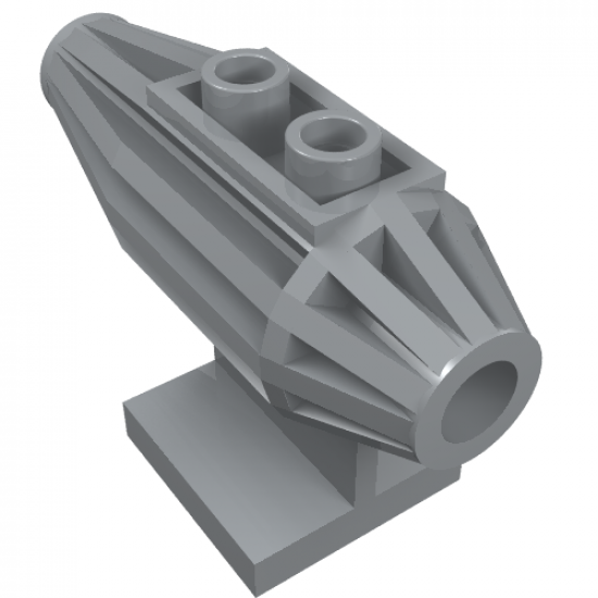 Aircraft Engine Strakes, 2 Top Studs, 2 x 2 Bottom Tile