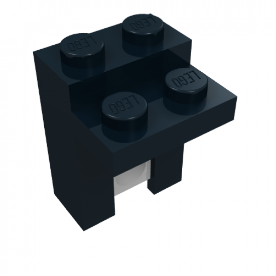 Brick, Modified 1 x 2 x 2 1/3 with Spring Unit (Shock Absorber)