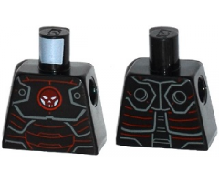 Torso Iron Skull with Hydra Logo Pattern