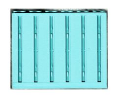 Scala Wall, Vertical Grooved 12 x 2 x 8