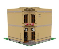 Inverted corner building - Pub