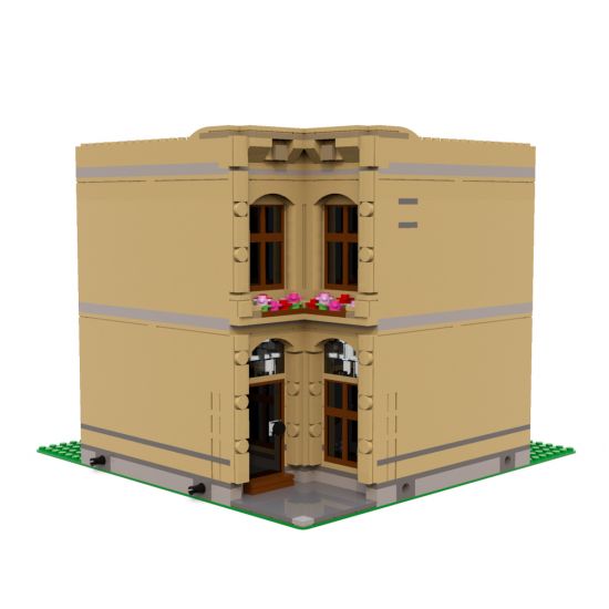 Inverted corner building - Pub