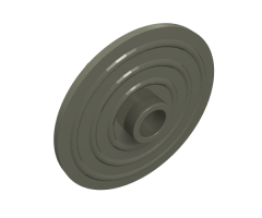 Minifigure, Shield Round with Stud