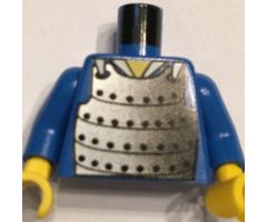 Torso Castle Ninja Armor Plate Mail Pattern / Blue Arms / Yellow Hands