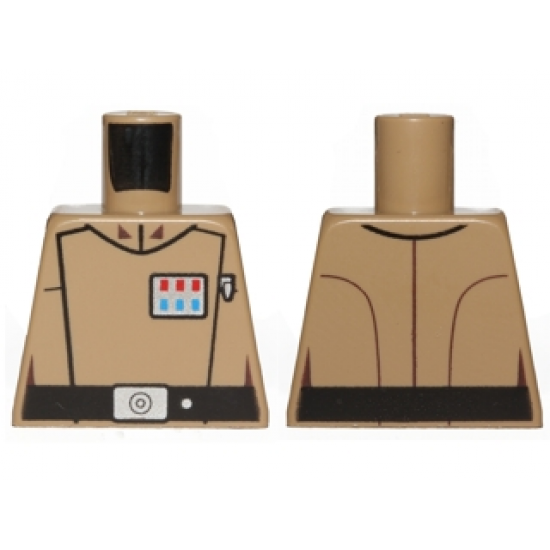 Torso SW Imperial Officer 6 Pattern (Rebels Cartoon Style)