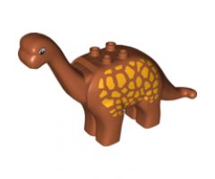 Duplo, Animal Dinosaur Brachiosaurus Adult with Yellow Spots Pattern