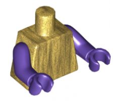 Torso Plain / Dark Purple Arms / Dark Purple Hands