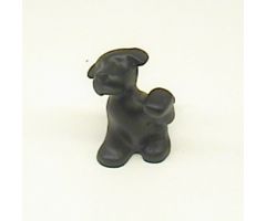 Dog, Belville, Sitting with Raised Paw