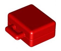 Duplo, Figure Wear & Utensil Suitcase with Molded Duplo Rabbit Logo on Front and Back