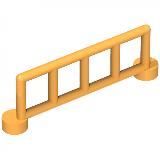 Duplo Fence 1 x 6 x 1 1/2 Railing with 5 Posts