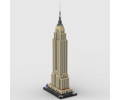 Empire State Building at 1/650th scale