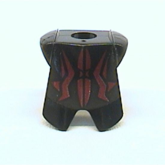 Minifigure, Body Wear Armor Breastplate with Leg Protection, Vladek Geometric Pattern