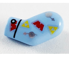 Arm, Left with Space Themes Logos Pattern